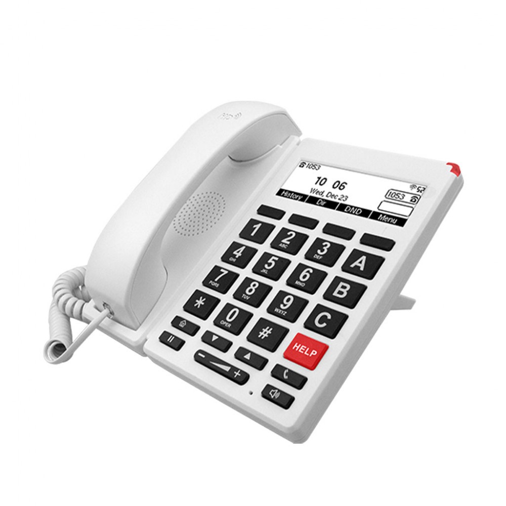 Flyingvoice FIP12WP Customized Big Button IP Phone for Seniors